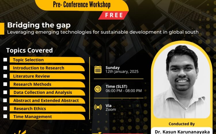  GCMR 2025 Pre-Conference Workshop: A Comprehensive Guide to Research Excellence